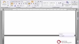 Microsoft Word Tutorial Deutsch Webseiten [upl. by Dahs]