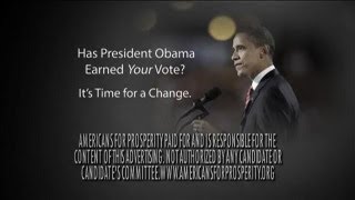 Romney Campaign Ad Obama Does Not Earn Your Vote [upl. by Southard541]