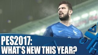 PES 2017 First Details  Whats New This Year [upl. by Syah]