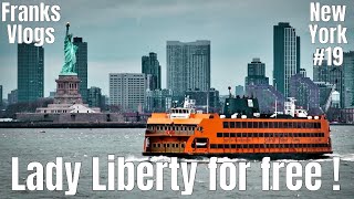 NYC  Staten Island Ferry  Statue of Liberty  Charging Bull  NYSE  Wall Street  Brooklyn Bridge [upl. by Ecitnerp554]