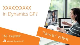 Dynamics GP How to Create a Macro  Demo  TMC HelpDesk [upl. by Aynekat]