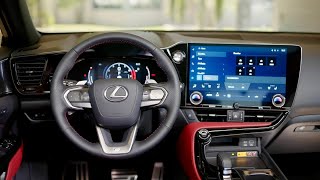 LEXUS NX 2022  Detailed Interior Tour Dashboard Digital Cockpit amp Infotainment [upl. by Nylrebma]