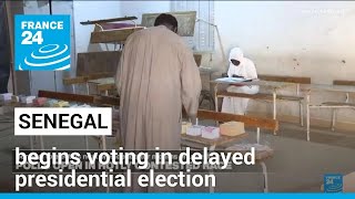 Polls open in Senegals presidential election • FRANCE 24 English [upl. by Ruelle613]