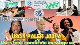 USCIS Resi Paler😳15 SeptembreSa fenk TomberTout bénéficier Janvier 2023fevMars A Septembre 2024👂 [upl. by Haukom]