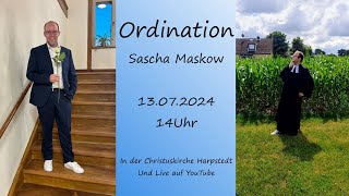 Ordinationsgottesdienst Sascha Maskow [upl. by Kirbee692]