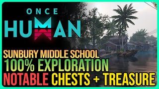 Sunbury Middle School Exploration Once Human – Mysterious Treasure amp Crates [upl. by Bensen]