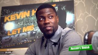 Hussains House Kevin Hart on UK Slang [upl. by Nadnal]