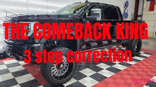 GMC Ultimate Denali destroyed paint correction Resurrection [upl. by Norman]