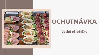 Cizinky ochutnávají tradiční české chlebíčky  Tasting traditional Czech open sandwiches [upl. by Cresida]