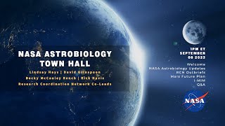 NASA Astrobiology Town Hall 2023 [upl. by Belsky]