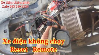 Xe điện không chạy reset Remote rất dễ mà ít người biết  xe điện thiên phát [upl. by Zetnom]