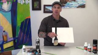 A Closer Look At Spray Varnish  Acrylic Art  Liquitex [upl. by Borlase]