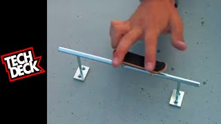 Tech Deck Tutorials Intermediate Street Tricks [upl. by Alika]