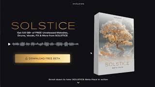 Cymatics  Solstice Beta Pack  Free Download  6 Gb Free Pack  Free Cymatics Pack Downloa [upl. by Adnir]