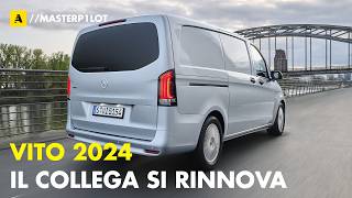 Nuovo Mercedes VITO 2024  Più tecnologia per il COLLEGA furgone Fino a 9 posti [upl. by Janeta150]