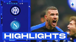 InterNapoli 10  Inter defeat the league leaders  Goal amp Highlights  Serie A 202223 [upl. by Galitea490]