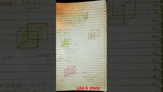 Class 12th Waise and Miller indices  crystallography  solid state  viralshorts [upl. by Sufur137]