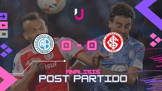 BELGRANO 0  INTERNACIONAL SC 0  FECHA 1 COPA SUDAMERICANA  GRUPO C [upl. by Emlen]