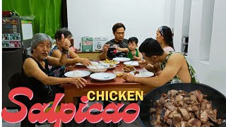 EP 223  Chicken Salpicao para sa Hapunan Guansing Fam [upl. by Ewald947]