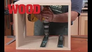 How to Install Drawer Slides in Cabinets  WOOD magazine [upl. by Culhert]