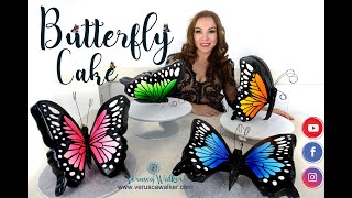 Butterfly 3D Cake [upl. by Letsyrhc]