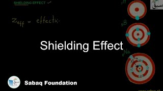 Shielding Effect Chemistry Lecture  Sabaqpk [upl. by Geraldina]