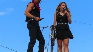 Cowboy Andy Rotz and Lindsay Leigh at The Schaghticoke Fair 8312022 Part 3 [upl. by Tirza]