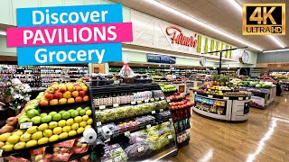 🇺🇸 Discover PAVILIONS Grocery Store in Orange County California USA 4K Video [upl. by Chapen209]