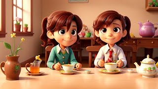 Tea Party Song for kids ☕🍵🫖 [upl. by Pedaiah]