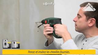 Installer le visiophone V400 SOMFY [upl. by Kalb]