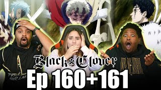 Welp Black Bulls Are No Longer 2 … Black Clover Episode 160 161 Reaction [upl. by Kcirdec]