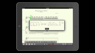 Progression for iPad Chord Entry Tools [upl. by Eedyah]