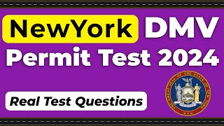 DMV Permit Test 2024 New york  Real test Questions [upl. by Benildis580]