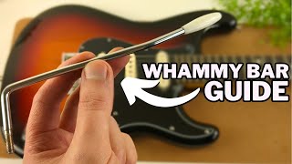 How to use a Whammy Bar Easy Guide [upl. by Merrell441]