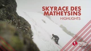 SKYRACE DES MATHEYSINS 2019  HIGHLIGHTS  SWS19  Skyrunning [upl. by Egroj589]