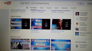 Neuer Kanal  Link in der Beschreibung [upl. by Brittany]