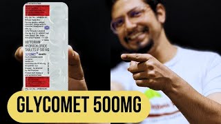 Glycomet 500 mg tablet uses in Hindi  glycomet side effects  Metformin side effects [upl. by Deeas]