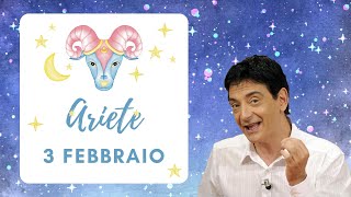 Ariete ♈️ Sabato 3 Febbraio 🔮 Oroscopo Paolo Fox  Venere al comando della giornata [upl. by Ayoras]