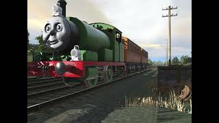 Cheerful Percy  Trainz Short [upl. by Nimajnab]