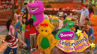 Celebrating Around the World  Barney 💜💚💛  SUBSCRIBE [upl. by Sailesh]