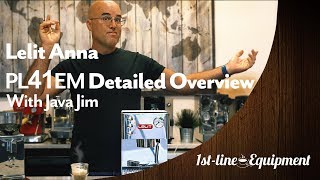 Detailed Overview Lelit Anna PL41EM Espresso Machine [upl. by Raynard813]