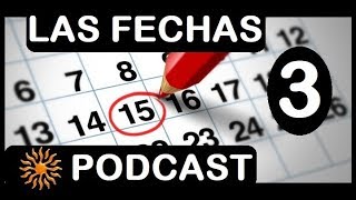 CONVERSA en ESPAÑOL  3  Las Fechas [upl. by Lisk]