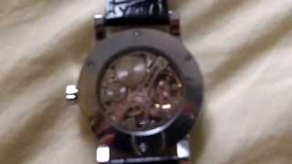 Winner Mens Skeleton Mechanical Watch Review  Generic Ebay Skeleton Automatic Watch [upl. by Ramad]