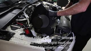 IE B9 A4 amp A5 Downpipe Install DIY [upl. by Enitsyrk834]