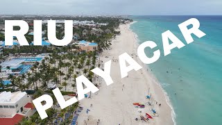 RIU PLAYACAR 2024 WALKAROUND All Inclusive Mexico Beach Vacation Playa del Carmen Cancun [upl. by Blunt98]