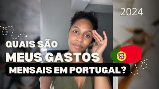 Gastos mensais morando no interior de Portugal 2024 PT 🇵🇹 [upl. by Plafker]