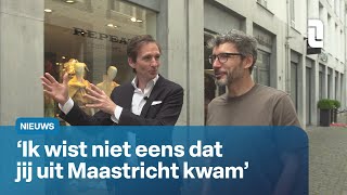 Amerikacorrespondent Michiel Vos even terug in Maastricht 🙋‍♂️🇺🇸  L1 Nieuws [upl. by Celie]