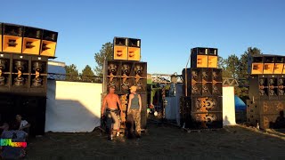 Teknival 15 août sur le plateau du Larzac  12082016 [upl. by Loredo]