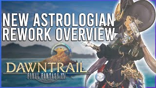 Astrologian Overview and changes  FFXIV Dawntrail Media Tour [upl. by Inilam]