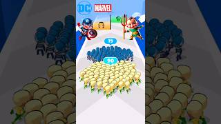 Superhero fight comparison❓💪 shorts gaming youtubeshorts [upl. by Swanhildas983]